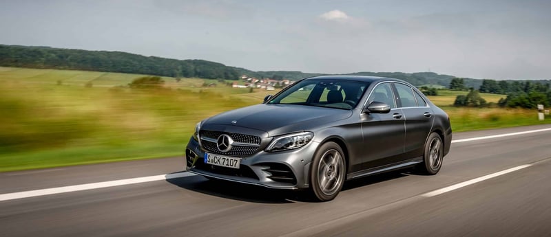 Mercedes C cLASS LANDING DESKTOP