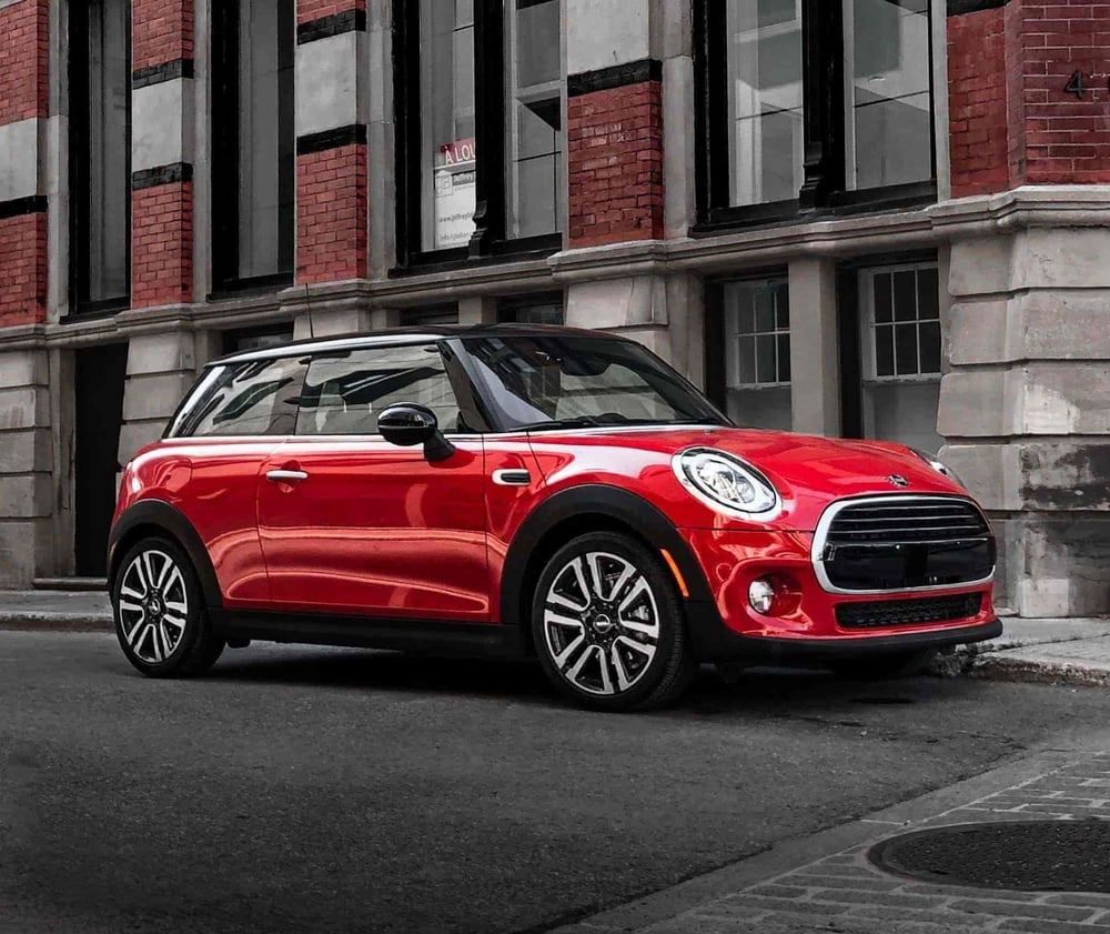 Red Mini Cooper-2