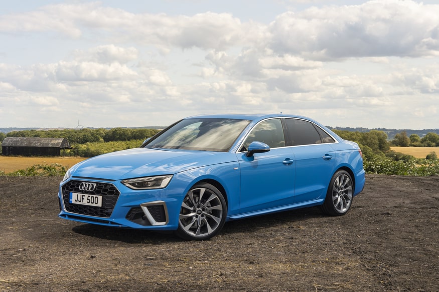 Audi A4 Saloon Blue